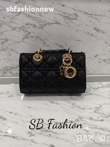 Dior черна чанта, снимка 4 - Чанти - 53273764