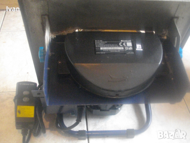 600 Вата/8,1кг/ф180мм-Ел. Машина Рязане Плочи/Плочки-До 35 мм-Сухо/Мокро-Почти Нова-Отлична-Einhell , снимка 3 - Други инструменти - 44793496