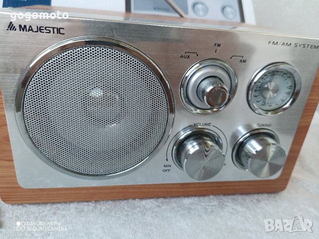 ретро радио като ново , снимка 2 - Радиокасетофони, транзистори - 41944879