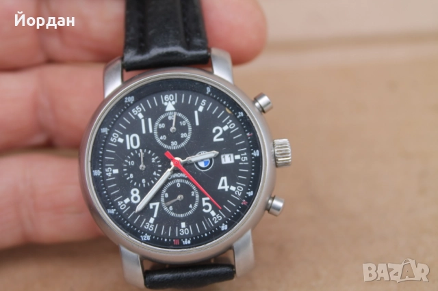 Мъжки ръчен часовник ''BMW'' хронограф, снимка 9 - Мъжки - 52755651