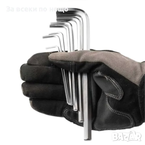 Комплект Г-образни удължени шестограми 13 части JCB, снимка 6 - Други инструменти - 50351699