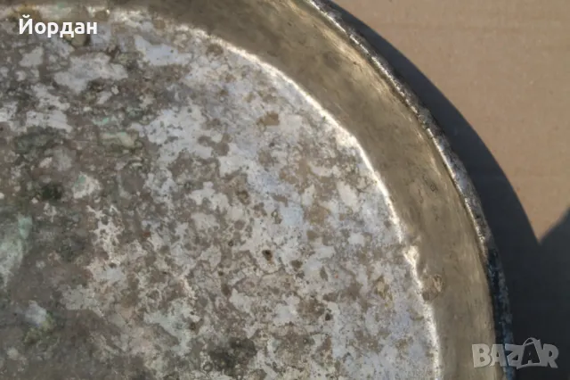 Медна тава за баница, снимка 7 - Антикварни и старинни предмети - 48882560