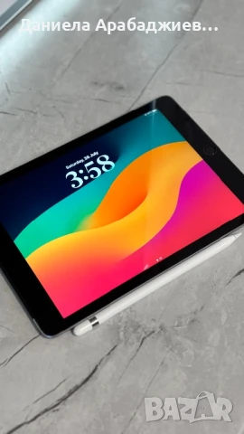 iPad 6th Generation (WiFi + Cellular) + Apple Pencil 1st Gen, снимка 1