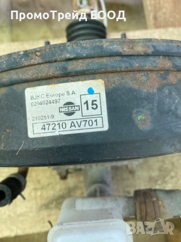 Серво усилвател спирачна помпа Нисан Примера П12 Nissan Primera P12, снимка 2 - Части - 41467755