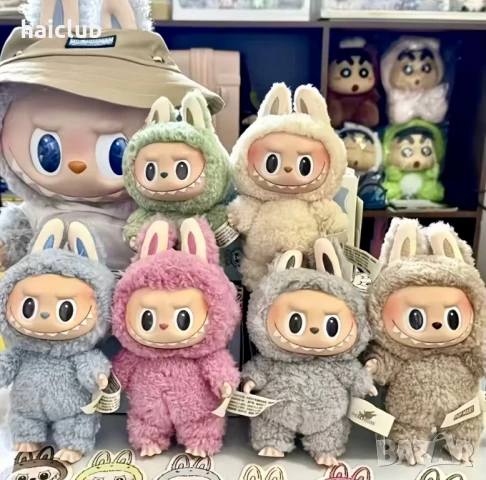 Плюшена играчка Labubu Macaron/Labubu plush, снимка 6 - Плюшени играчки - 51123396