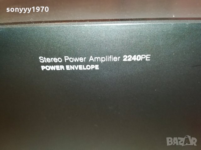 NAD 2240PE POWER AMPLIFIER-ВНОС SWISS 0302221939, снимка 9 - Ресийвъри, усилватели, смесителни пултове - 35663719