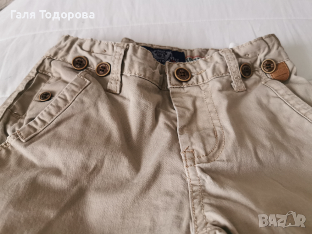 Панталон бежов цвят за 6г, снимка 5 - Детски панталони и дънки - 36355239