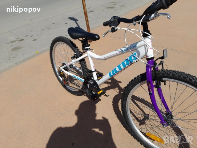 CROSS Велосипед 24" Ultra GRAVITA бял, снимка 7 - Велосипеди - 53848505