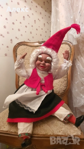 Bebe Paul Bonner, Норвегия–Баба Коледа, 73см–1970г!, снимка 4 - Декорация за дома - 52311471