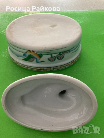 Винтидж ръчно рисувана китайско пате, снимка 5 - Декорация за дома - 51214752