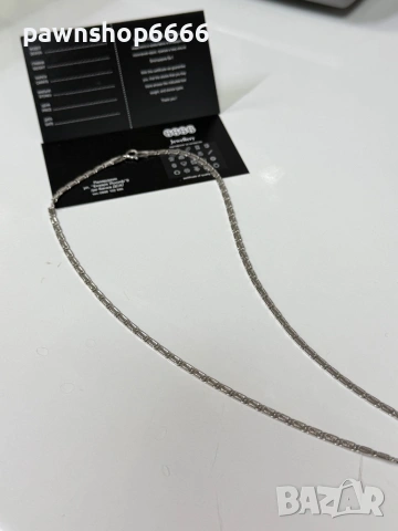 Сребърен синджир- проба 925 , 8,05 гр, снимка 4 - Колиета, медальони, синджири - 53813647