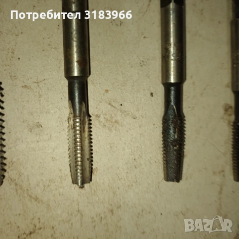 голям лот метчици № 3 30 броя с върток , снимка 3 - Други инструменти - 48803883