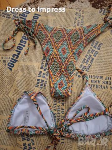 Дамски бански Shein НОВ ,M, снимка 2 - Бански костюми - 47821323