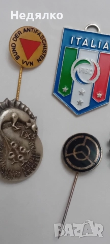 6 броя редки винтидж значки, снимка 14 - Колекции - 52416223