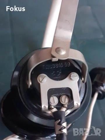 Стари български слушалки бакелит, снимка 3 - Антикварни и старинни предмети - 53285855