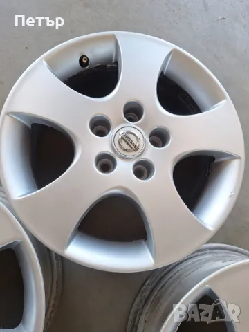 ОРИГИНАЛНИ АЛУМИНИЕВИ ДЖАНТИ ЗА НИСАН-5Х114.3Х66-16 цола, снимка 4 - Гуми и джанти - 50301470