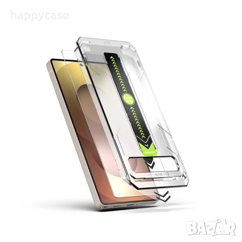 Samsung Galaxy S26 Ultra / TITAN GLASS Easy App Стъклен протектор с лесен монтаж, снимка 3 - Фолия, протектори - 53058212