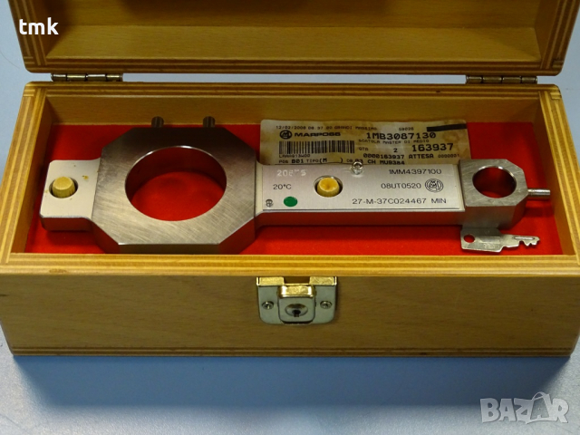 Калибър-гривна Marposs Ф12, Ф18, Ф45 mm, снимка 10 - Резервни части за машини - 36169767