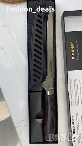 Нов Професионален остър кухненски нож 8 инча/Подарък Домакинство , снимка 9 - Други - 41587365