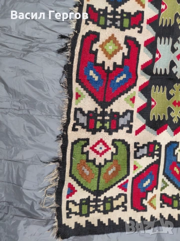 Голям Чипровски килим , снимка 6 - Килими - 53597014
