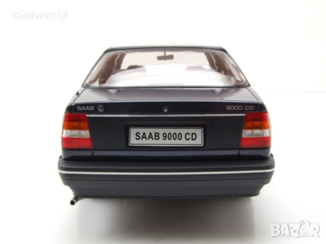 Saab 9000 CD Turbo 1990 - мащаб 1:18 на Triple9 моделът е нов в кутия, снимка 7 - Колекции - 51025620