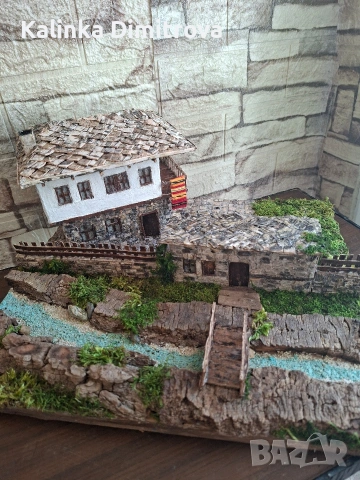 Макет на къща в Боженци-изцяло ръчна изработка., снимка 8 - Декорация за дома - 53783868