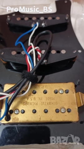 Loaded guitar pickguard Fender, снимка 3 - Китари - 52429370