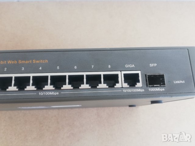 TP-Link TL-SL2210WEB 8+2 Gigabit Web Smart Switch, снимка 4 - Суичове - 41500628