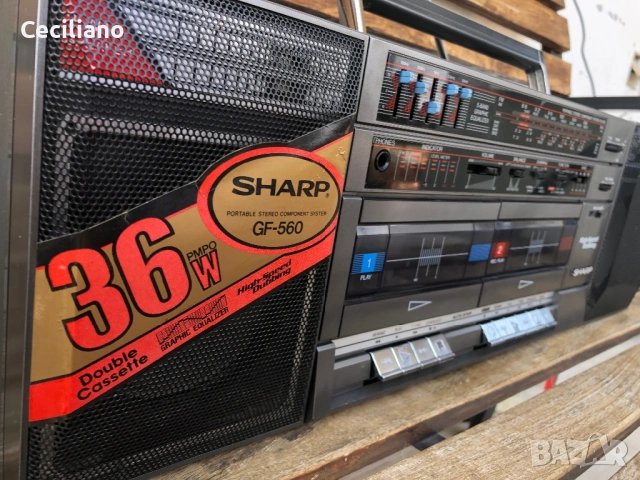 Радиокасетофон SHARP GF 560Z(D)-Japan
