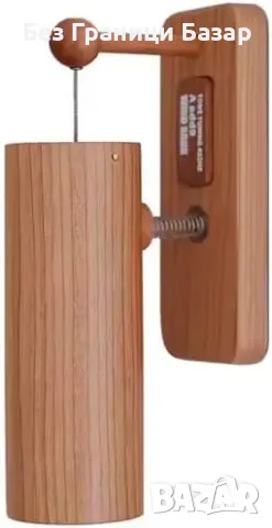 Нов Винтидж дървен звънец за врата 432Hz – за дом, офис, градина ретро стил 