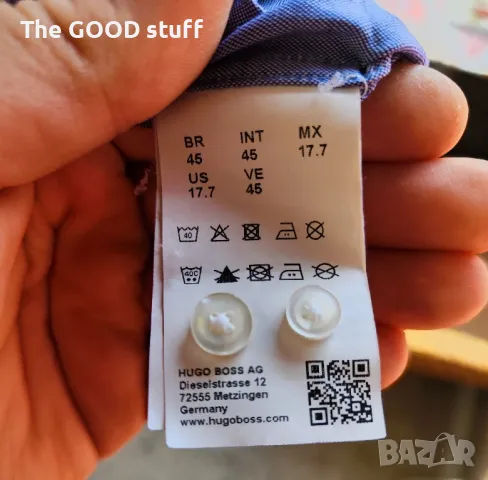 Мъжка риза "Hugo Boss", снимка 6 - Ризи - 47703483