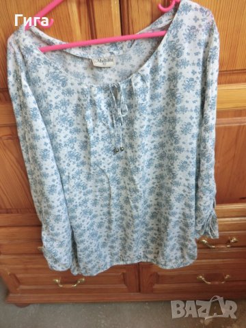 Свободна блузка, снимка 1 - Блузи с дълъг ръкав и пуловери - 33854721