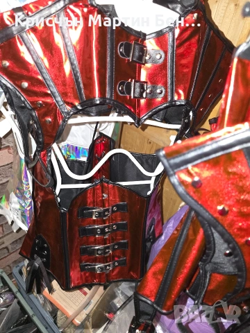 Латексов Ненов Корсет м л хл 2хл 4 хл 🩱Промоция 59.99лв , снимка 8 - Корсети, бюстиета, топове - 47353945