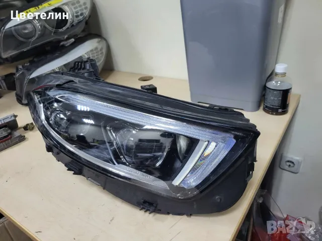 Десен фар Mercedes CLS W257 Multibeam desen far мерцедес цлс 257, снимка 4 - Части - 49016917