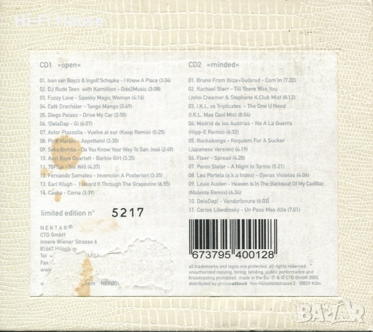Nektar -Openminded-2 cd, снимка 2 - CD дискове - 36033746