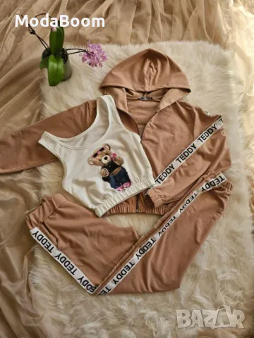 Дамски екип 3 части Различни цветове , снимка 2 - Спортни екипи - 48934725