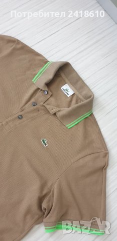 Lacoste Pique Cotton Regular Fit Mens Size 5 - L - ОРИГИНАЛНА Тениска!