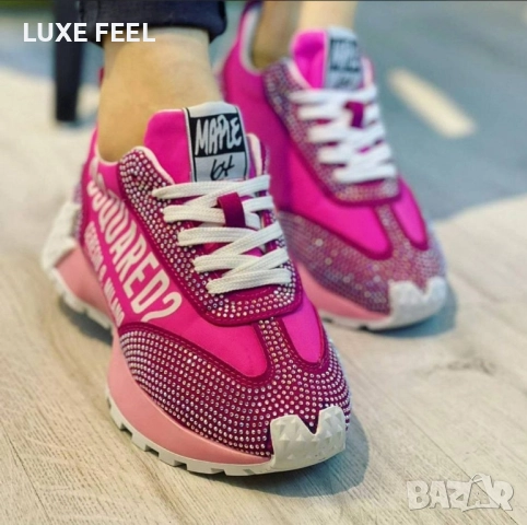 Дамски Маратонки ✨ Dsquared2 , снимка 4 - Маратонки - 52423278