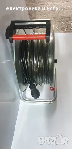 Разклонител макара 50 метра 3× 1.5 , снимка 2 - Макари - 53283447