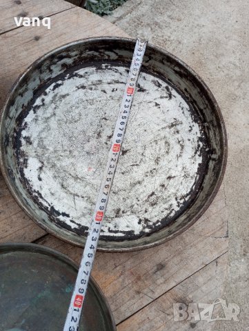 Лот медни тави, снимка 2 - Колекции - 44341231