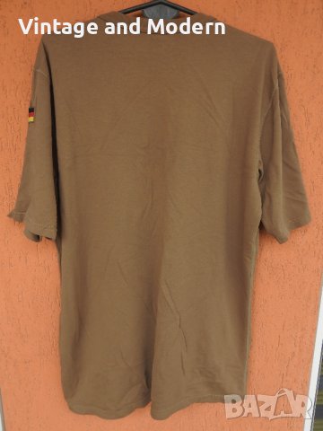 Бундесвер германска армия кафява тактическа тениска (XL), снимка 9 - Тениски - 40445263