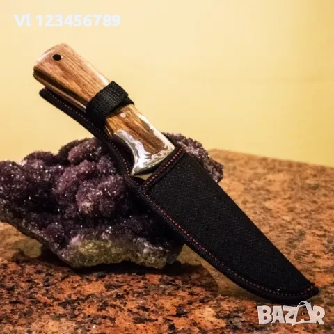 Ловен нож фиксирано острие- Columbia A070, снимка 4 - Ножове - 52266555