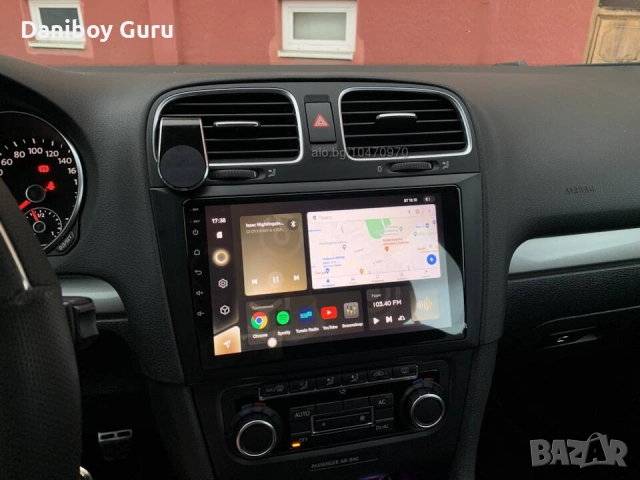VW Golf 6 мултимедия, Android 15 2Ram 32 памет Car play Android Auto, снимка 3 - Аксесоари и консумативи - 53457813
