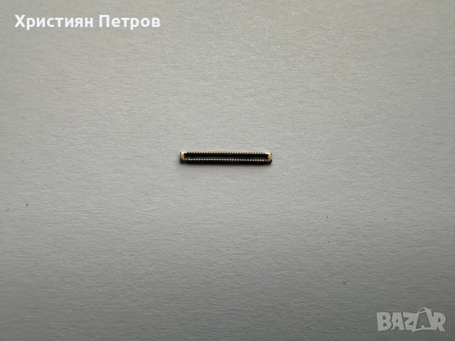 Конектор / Букса 60 pin мъжки на лентовият кабел за Samsung Galaxy S23 Ultra, снимка 2 - Резервни части за телефони - 52031161