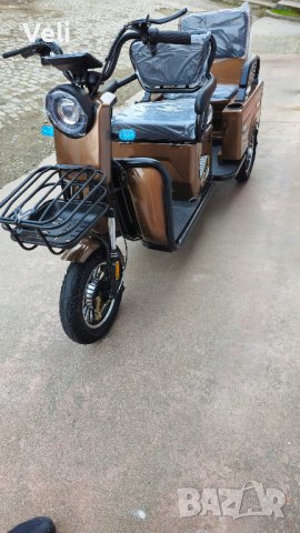 Електрическа триколка товарна А10 карго лукс, снимка 6 - Мотоциклети и мототехника - 44431910