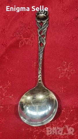 Винтидж посребрена лъжица 