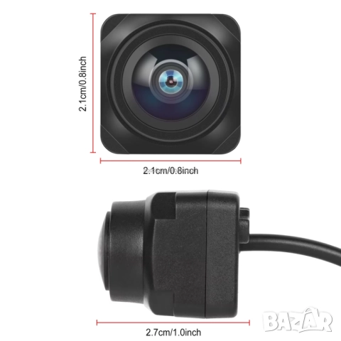 360 градуса камери за Android мултимедия, навигация, четири камери за кола, автомобил, монитор, снимка 14 - Аксесоари и консумативи - 51605589