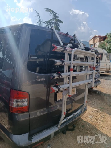 Стойка за 4 велосипеда за VW T4/T5, снимка 8 - Велосипеди - 50779830