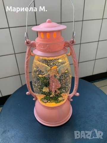 Светещ детски фенер с частици