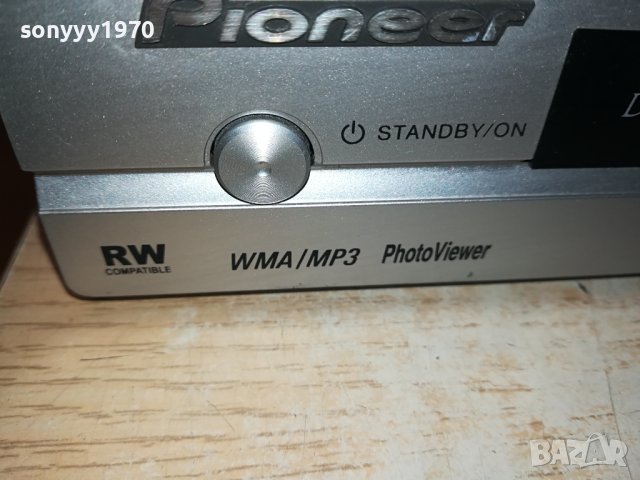 PIONEER DV-393-S DVD PLAYER 0602240940, снимка 8 - Плейъри, домашно кино, прожектори - 44157021